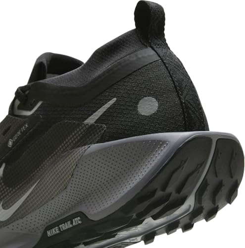Nike Pegasus Trail 5 Gore-TEX Women's Waterproof Trail Running Shoes (FQ0912-001, Black/Cool Grey/Anthracite/Wolf Grey) Size 6
