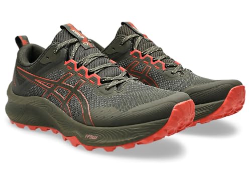 ASICS Men's Trabuco Terra 3 Trainers, Brown Stone Spicy Red, 7 US