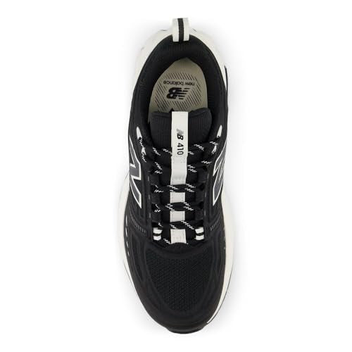 Women's New Balance Fresh Foam 410v9 Trail Shoes in Black/Sea Salt alternate view 4