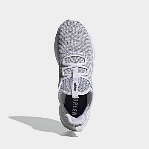 adidas Women's Cloudfoam Pure 2.0 Running Shoe, White/White/Black, 6