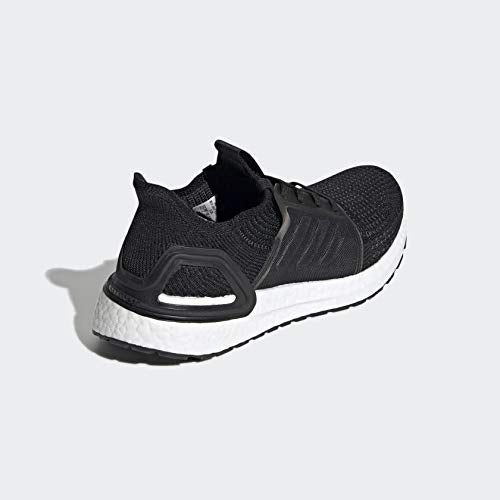 adidas Women's Ultraboost 19, Black/Grey/Solar Orange, 5.5