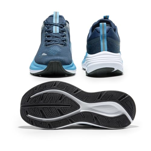 NORTIV 8 Men's Walking Shoes Running Tennis Sneakers,Blue,8