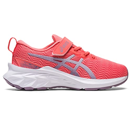 ASICS Kid's NOVABLAST 2 Pre-School Running Shoes, K11, Papaya/Dusk Violet