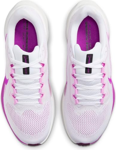 Nike Pegasus 41 Women's Road Running Shoes (FD2723-103, White/Black/Beyond Pink/Hyper Violet) Size 7