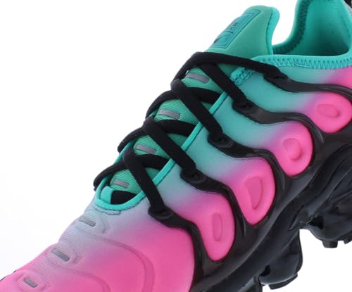 Nike Air Vapormax Plus - Men's Athletics Shoes, Pink Blast Clear Jade Black, 6