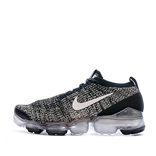 Nike Mens Air Vapormax Flyknit 3 AJ6900 002 - Size 7 Black/White-Metallic Silver