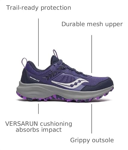 Saucony Men's Excursion Tr17 Sneaker, Marine/Fossi, 11