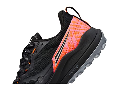 Saucony Men's Xodus Ultra 2 Sneaker, Black/Viziornge, 7