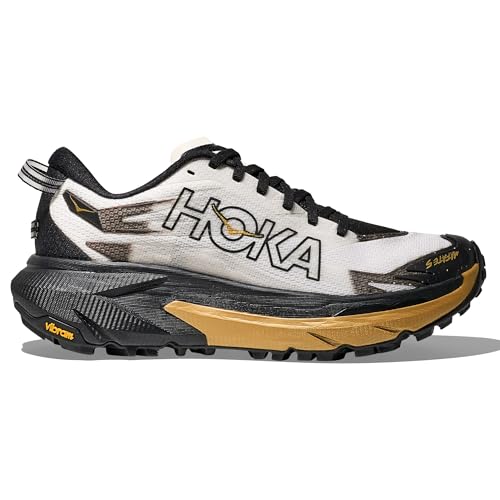 Hoka Women's Mafate 5 Black/Gold 9.5 Medium - product image