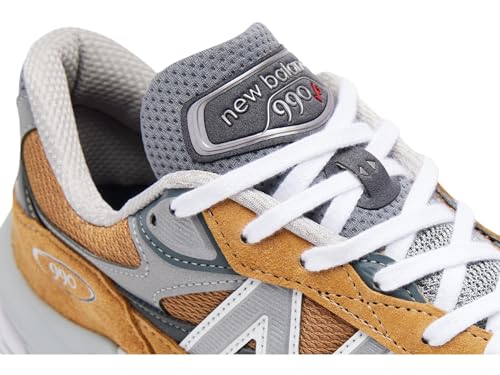 New Balance Unisex Made in USA 990 V6 Sneaker,Workwear/Grey,Men 7.5 / Women 9