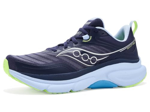 Saucony Women's Endorphin Pro 5 Sneaker, Naval/Skyward, 8