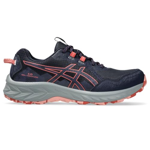 ASICS Women's Gel-Venture 10 Trail Running Shoes, 9, Midnight/Indigo Fog