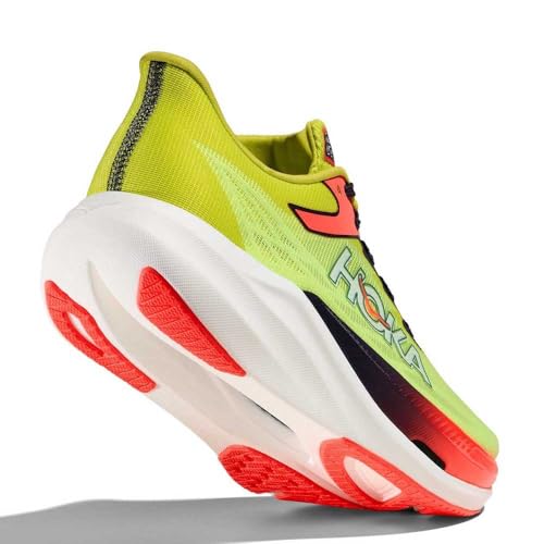 Hoka Unisex Rocket X 3 Neon Yuzu/Squid Ink 10.5 Medium - alternate view 8