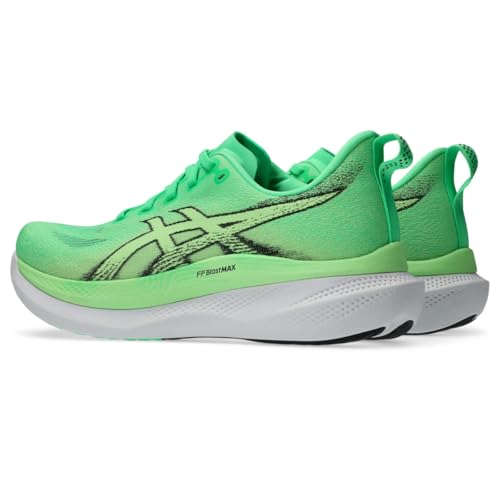 ASICS Men's GLIDERIDE MAX 2 Running Shoes, 9, Vital Green/Black