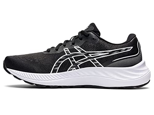 ASICS Women's Gel-Excite 9 Running Shoes, 5, Black/White