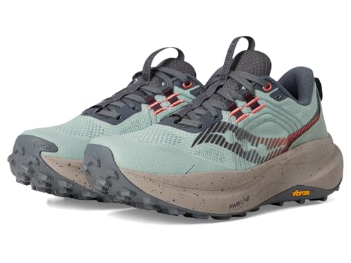 Saucony Women's Xodus Ultra 4 Sneaker, Aloe/Barley, 11