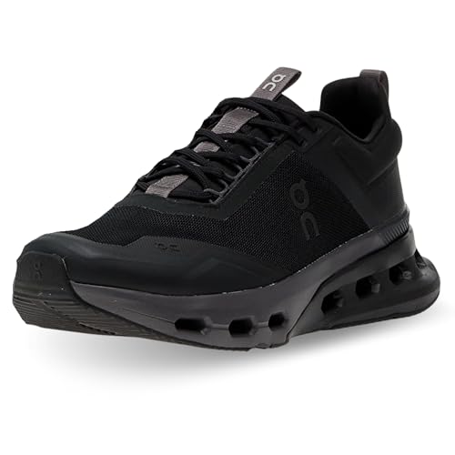 On Mens, Cloudnova X Black/Eclipse 14 Medium
