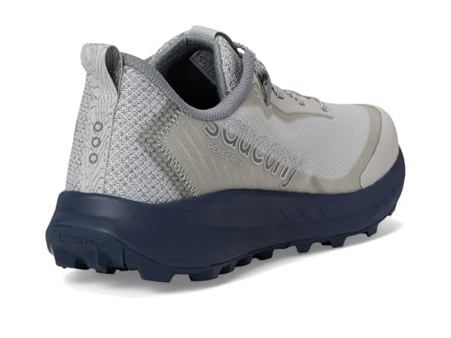 Saucony Men's Peregrine 15 Sneaker, Artic/Navy, 8