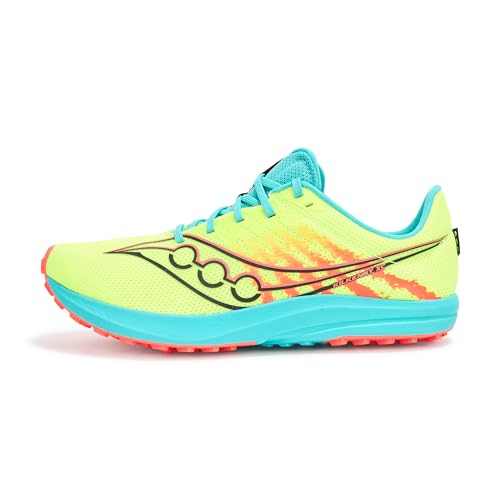 Saucony Unisex-Adult Kilkenny XC 10 Sneaker, Citron/Mutan, 8