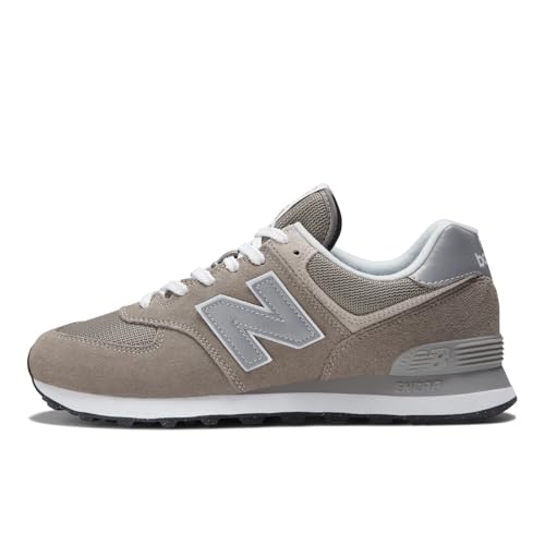 New Balance Men's 574 Core Sneaker, Grey/White, 8.5 X-Wide