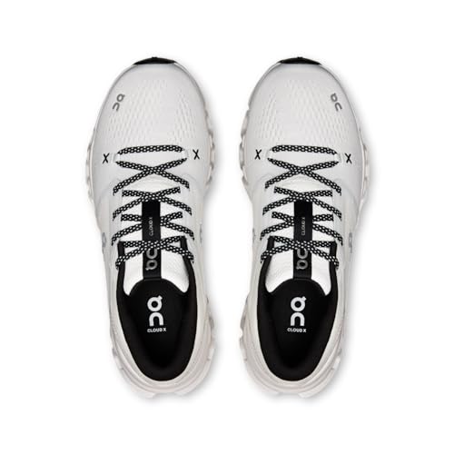 On Women's Cloud X 5 Sneakers, White | Black, 9 Medium US