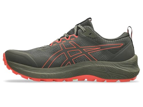 ASICS Men's Trabuco Terra 3 Trainers, Brown Stone Spicy Red, 7 US