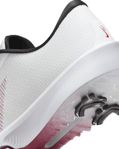 Nike Revolution 7 (FD0217-101, White/University Red/Pure Platinum/Black) Size 9