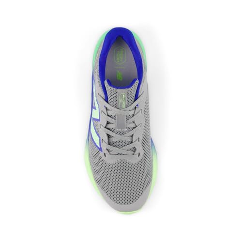 New Balance Kid's Fresh Foam Arishi V4 Hook & Loop Running Shoe, Grey, 1 Little Kid