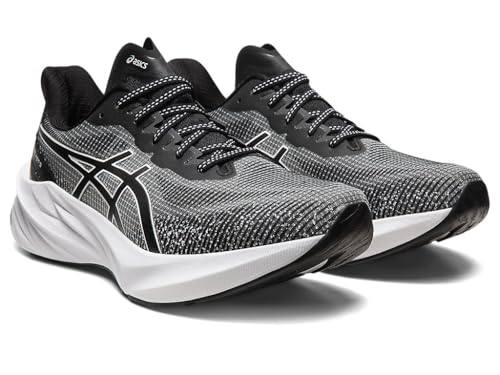 ASICS Men's NOVABLAST 3 LE Running Shoes, 14, Black/White