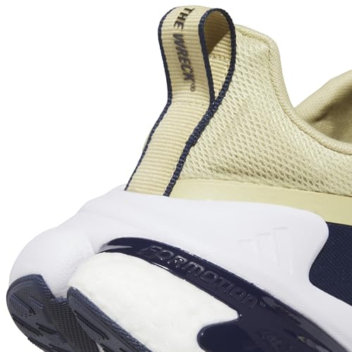adidas Unisex-Adult Alphaboost V2, Collegiate Navy/Team Sand/White, 5