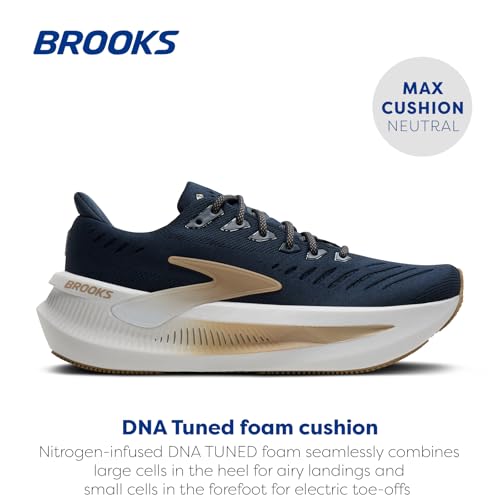 Brooks Men’s Glycerin Max 2 Neutral Running & Walking Shoe - Spellbound/Starfish/White - 11.5 Medium
