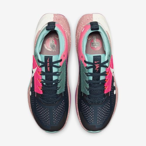 Women's Nike Zegama Trail 2 (400 - Armory Navy/Sail-Green Frost-Vivid Grape) - alternate view 4