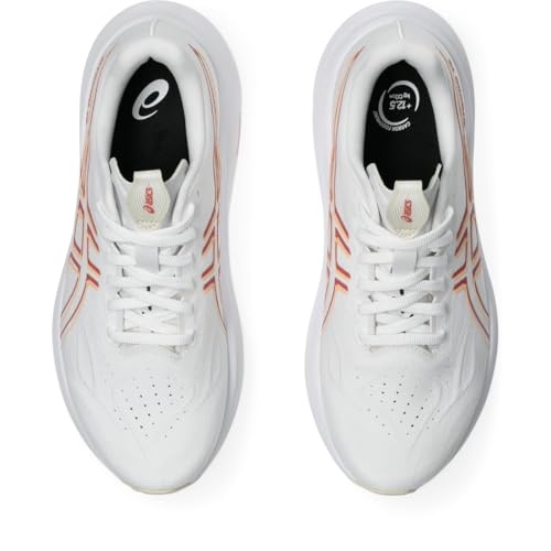 ASICS Women's GT-2000 14 Running Shoes, 7, White/Dark Pink Clay
