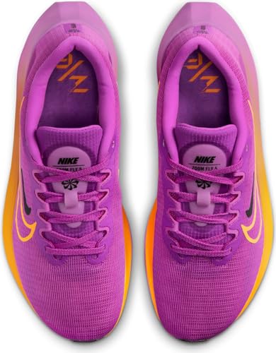 Nike Women's WMNS Zoom Fly 5 Trainers, Hyper Violet Laser Orange Black, 6