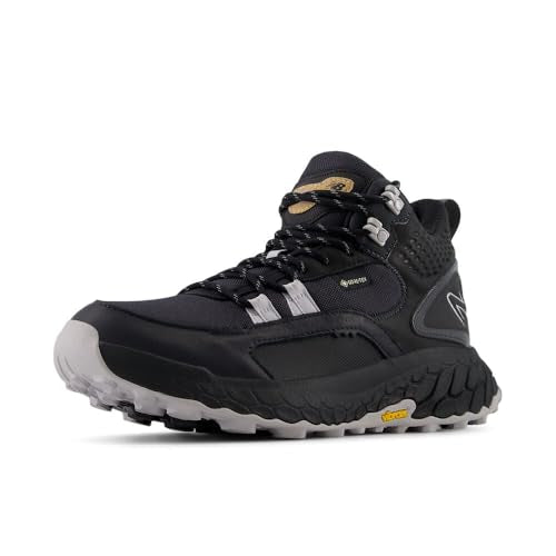 Women's New Balance Fresh Foam X Hierro Mid v1 Trail Shoes in Black/Pearl Grey/Phantom product image