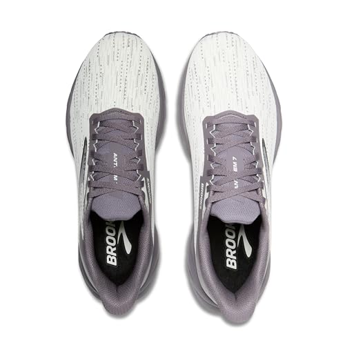 Brooks Men’s Anthem 7 Neutral Running Shoe - Grey/Excaliber/Black - 9.5 Medium