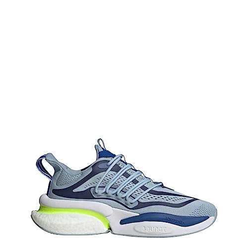 Adidas Mens Alphaboost V1 Wonder Blue/Lucid Lemon/Team Royal Blue 10.5
