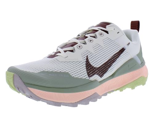 Nike React Wildhorse 8 Unisex Shoes Size 8, Color: Sail/Dark Pony/Jade/Horizon/Pure White - product image