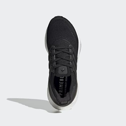 adidas Women's Ultraboost 21, Black/Black/Grey, 8.5