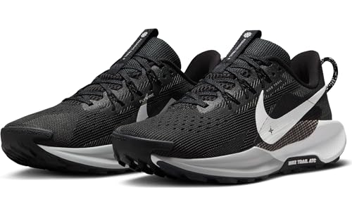 Nike Womens Pegasus Trail 5 Black/White/Anthracite/Wolf Grey 8.5 Medium