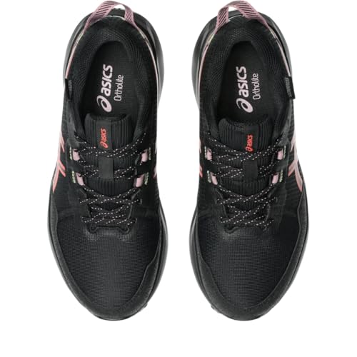 ASICS Women's Gel-Venture 11 Waterproof Running Shoes, 7.5, Black/Watermelon
