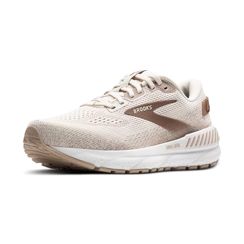 Brooks Women’s Ariel GTS 24 Supportive Running & Walking Shoe - Coconut/Chateau/Portabella - 10 X-Wide - product image