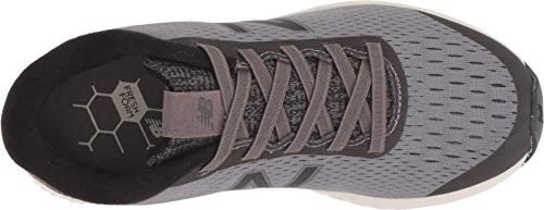 New Balance Kid's Fresh Foam Arishi NXT V1 Bungee Running Shoe, Dark Gull Grey/Black, 5.5 M US Big Kid (8-12 Years)