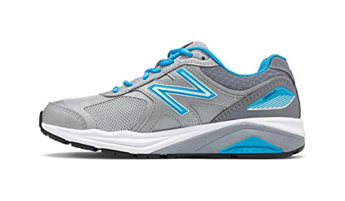 New Balance Women's Made in US 1540 V3 Running Shoe, Silver/Polaris, 6 M US
