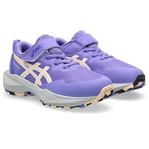 ASICS Kid's PRE Venture 11 PRE-School Running Shoes, 2, Amethyst/Apricot Crush