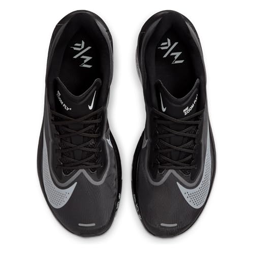 Nike Zoom Fly 6 Men's Road Racing Shoes (FN8454-001, Black/Light Smoke Grey/White) Size 10.5