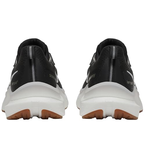 Saucony Women's Tempus 2 Sneaker, Black/White, 8