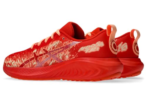 ASICS Kid's Gel-Noosa TRI 16 GS Running Shoes, 6, Cherry Tomato/Energy Orange