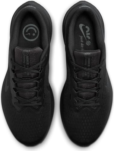 Nike Men's Air Winflo 10 Sneaker, Black Black Black Anthracite, 8 US