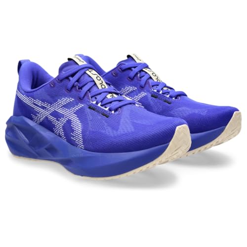 ASICS Women's NOVABLAST 5 Running Shoes, 5, Cobalt Burst/White